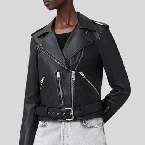 Naivya Genuine Leather Jacket For Women